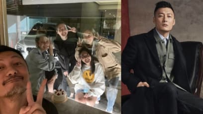 Shawn Yue’s Quarantine Hotel Room Is On The Ground Floor, Gets To See His Family Through The Window
