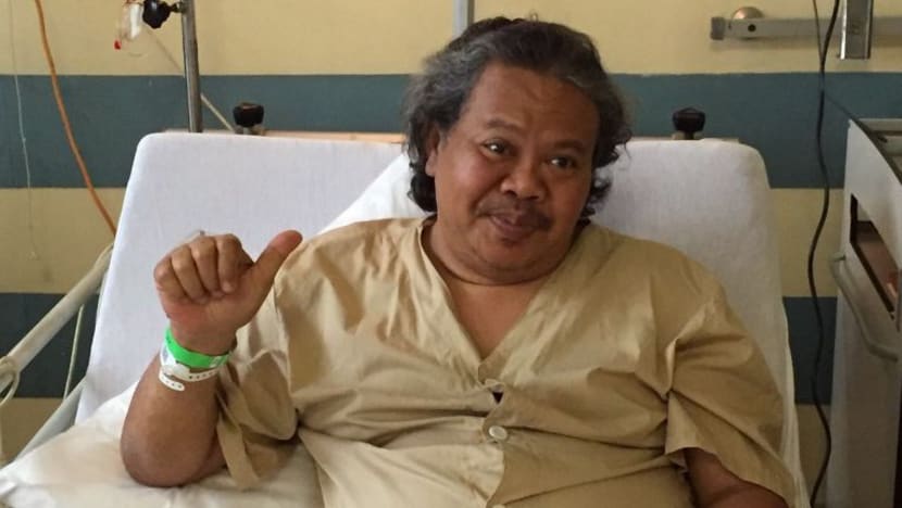 Pelawak Alias Kadir sedang sakit di hospital, 2 jari kaki terpaksa dipotong