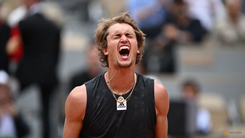 Zverev saves match point in five-set thriller en route to third round in Paris Zverev saves match point in five-set thriller en route to third round in Paris
