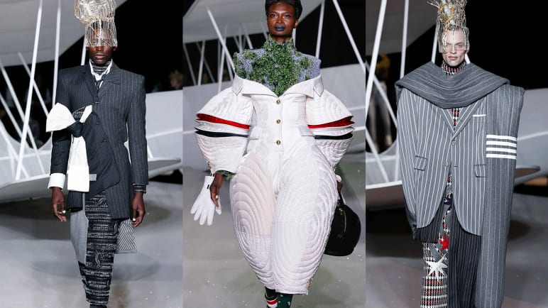 Fashion designer Thom Browne reimagined the suit — now he’s thinking bigger