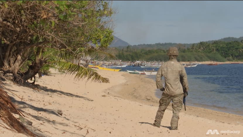 Philippine, US troops train for invasion scenario on island adjacent to South China Sea Philippine, US troops train for invasion scenario on island adjacent to South China Sea