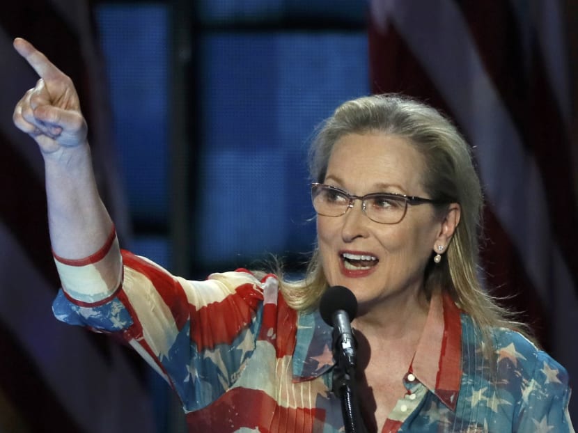 Actress Meryl Streep speaks at the Democratic National Convention in Philadelphia on July 26, 2016. Streep is tipped to play Mary Poppins' cousin Topsy. Photo: Reuters