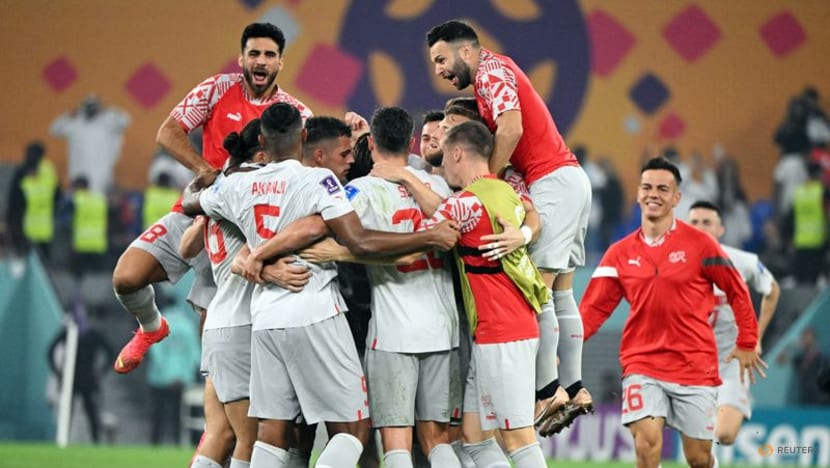 Switzerland edge Serbia in goalfest to reach last 16 Switzerland edge Serbia in goalfest to reach last 16