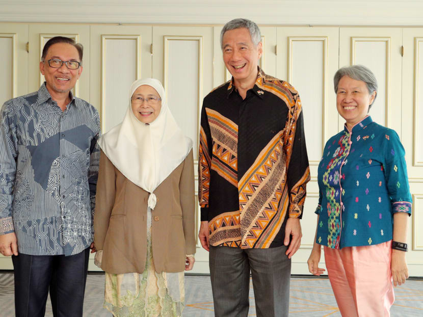PM Lee and Madam Ho Ching met Mr Anwar Ibrahim and his wife Dr Wan Azizah Wan Ismail on Saturday (May 19).