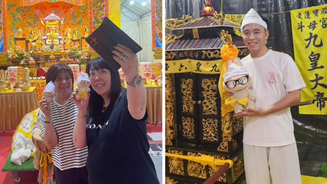 庙宇为吸引年轻一代 引入潮玩共庆九皇爷诞 庙宇为吸引年轻一代 引入潮玩共庆九皇爷诞