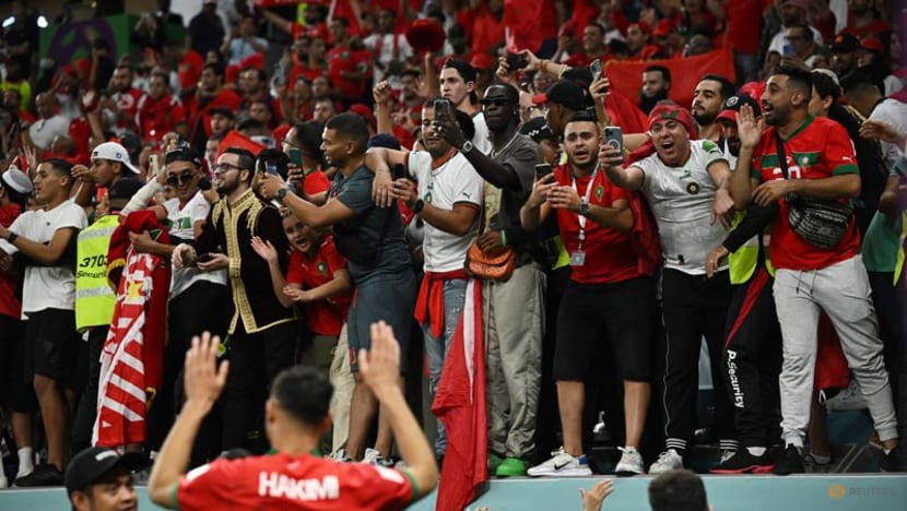 Morocco's Atlas Lions march on at World Cup with help of 'Red Army'
