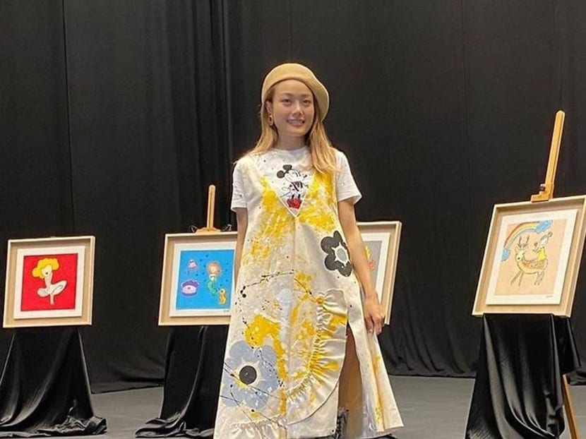 Joey Yung to auction paintings to help children with their school needs