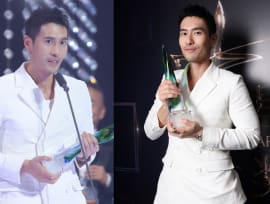 First-time Top 10 Most Popular winner James Seah thanks… his dog in acceptance speech 