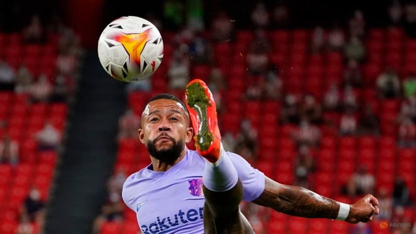 Football: Depay thunderbolt earns Barca point at Athletic Bilbao Football: Depay thunderbolt earns Barca point at Athletic Bilbao