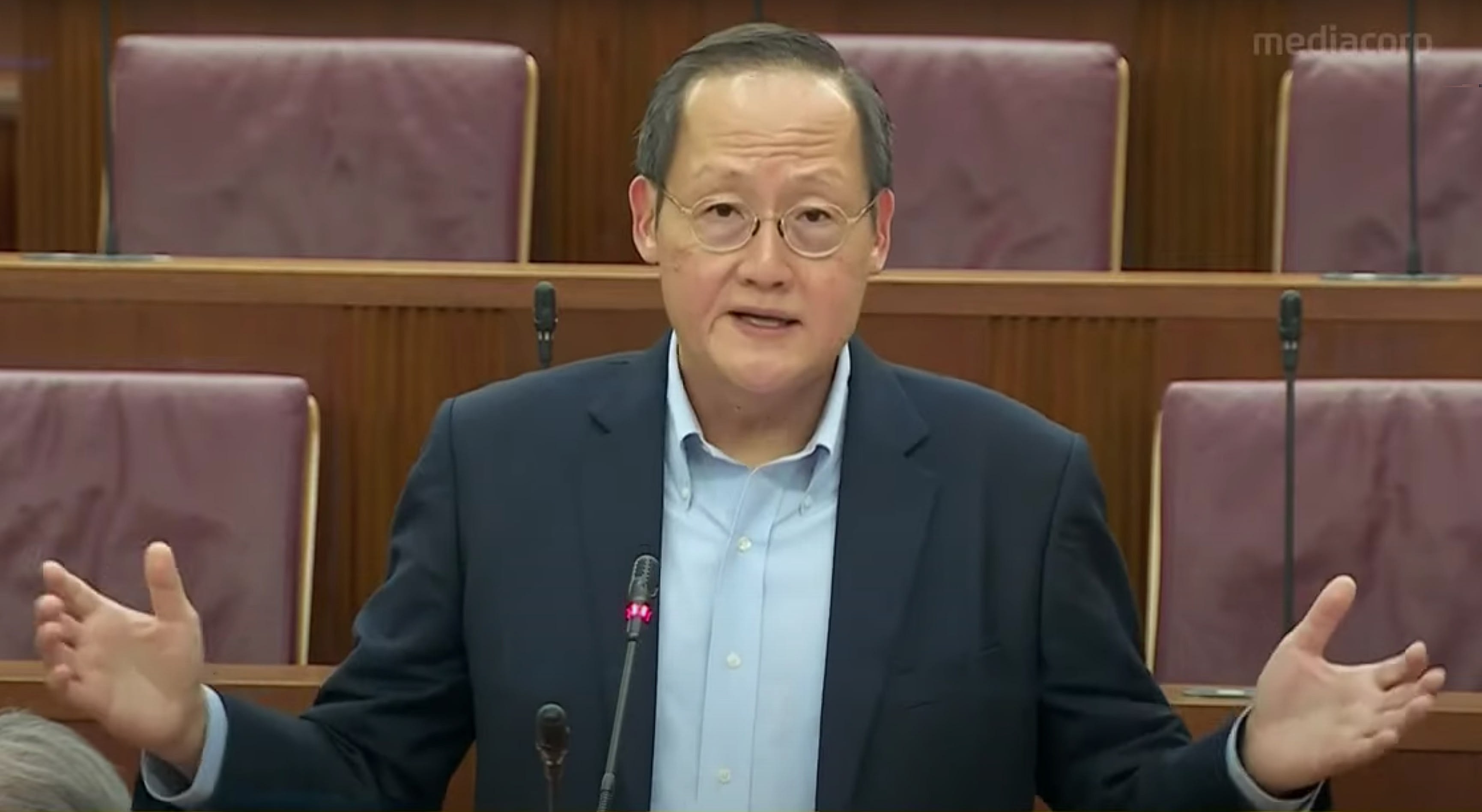 A file photo of Manpower Minister Tan See Leng speaking in Parliament. A file photo of Manpower Minister Tan See Leng speaking in Parliament.