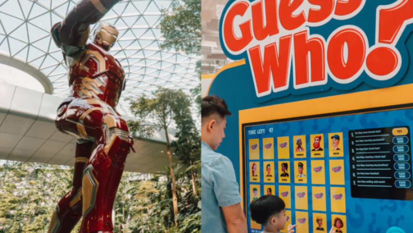 Lapangan Terbang Changi pamer patung gergasi Marvel, permainan papan besar sempena cuti sekolah Jun