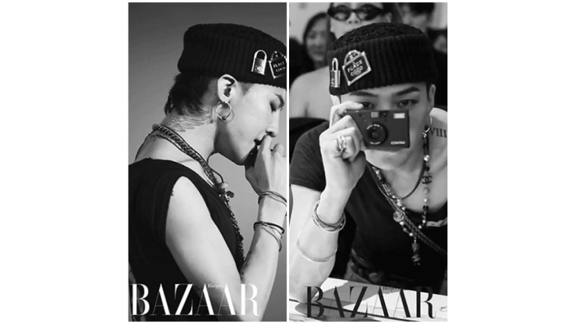 BIGBANG′s G-Dragon Shows Off Charisma in ′Harper′s Bazaar Korea′