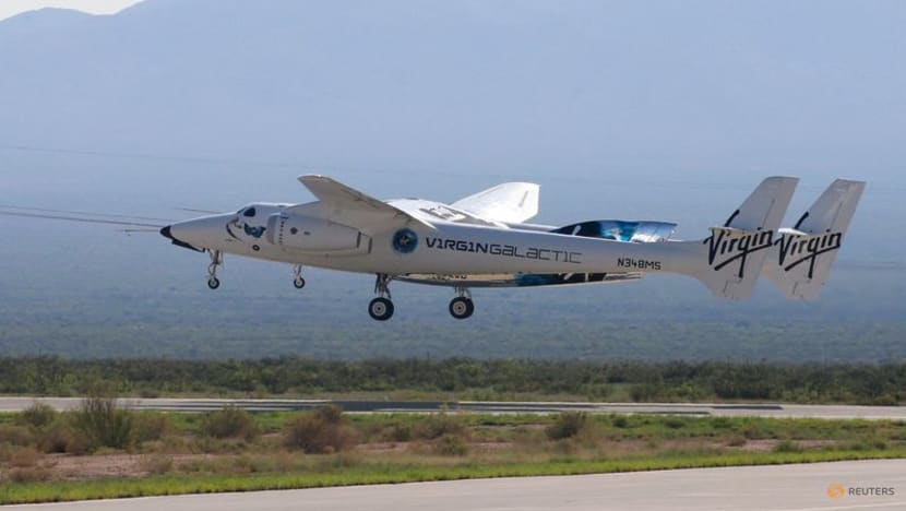 Virgin Galactic rocket plane poised for first commercial flight to edge of space