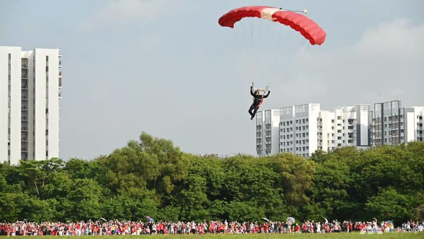 In pictures: Singapore celebrates National Day, with a nod to COVID-19 frontliners In pictures: Singapore celebrates National Day, with a nod to COVID-19 frontliners