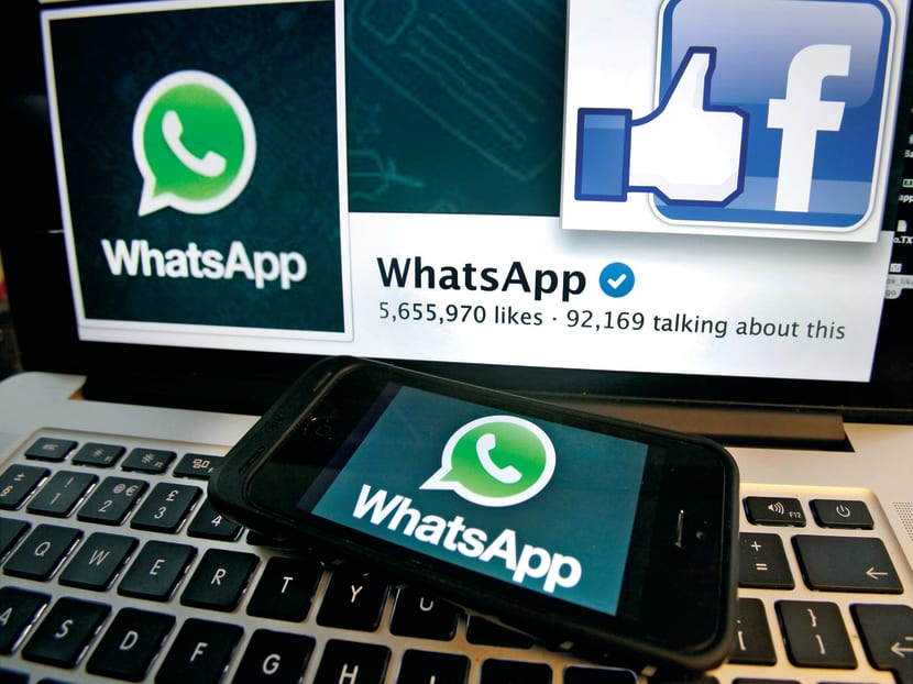 WhatsApp was bought by Facebook last year. Reuters file photo