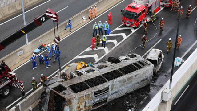日本中部城市名古屋发生严重车祸 二死七伤