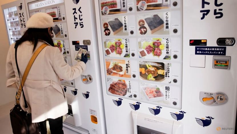Japan whaling firm pins hopes on vending machines to revive sales
