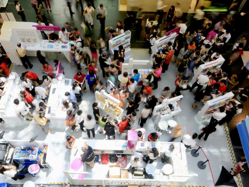 A SkillsFuture Marketplace roadshow last year. SkillsFuture Singapore said it was concerned that many are still unaware of the programmes available. TODAY file photo