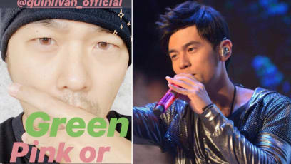 Turns Out, Jay Chou’s A Fan Of Pink Contact Lenses