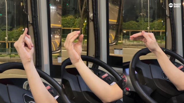 一三五各代表哪个巴士转换站?  车长妙用手势暗语沟通