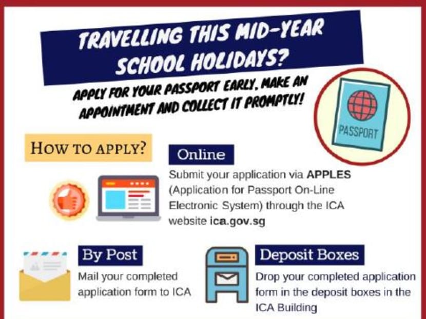 Screencap: Passport application/ICA