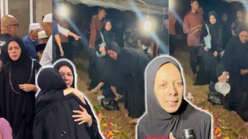 Pelakon Didie Alias syukur dapat urus pengembumian bekas suami Ridzuan Hashim