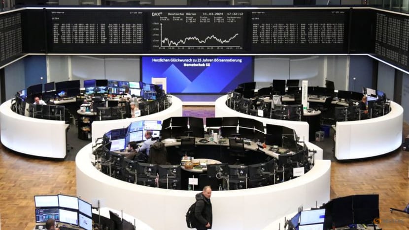 Stocks fall, US yields and dollar jump after inflation data - CNA
