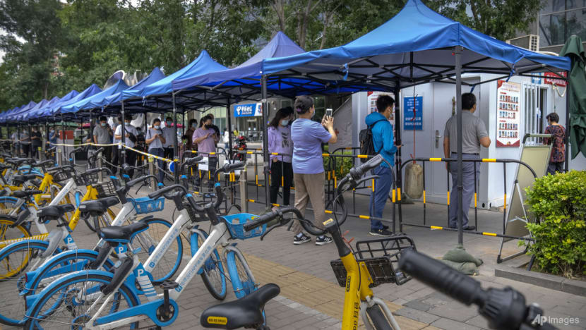 Virus testing the new normal as China sticks to 'zero-COVID' Virus testing the new normal as China sticks to 'zero-COVID'