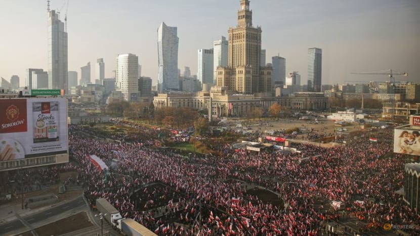 Polish nationalist Independence Day march attracts thousands Polish nationalist Independence Day march attracts thousands