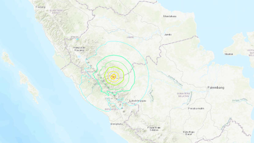 Gempa sekuat 5.7 Richter gegar Bengkulu