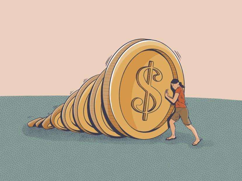 Some foreign domestic workers borrow from both legal and illegal moneylenders, with maid agencies and nonprofit organisations saying they have seen a rise in debt cases. Some foreign domestic workers borrow from both legal and illegal moneylenders, with maid agencies and nonprofit organisations saying they have seen a rise in debt cases.