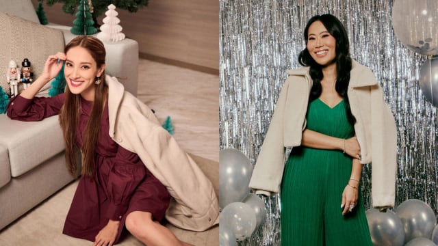最美孕妇陈凯琳、“Bling Empire” 李弥亮丽演绎　庆佳节舒适不失潮范