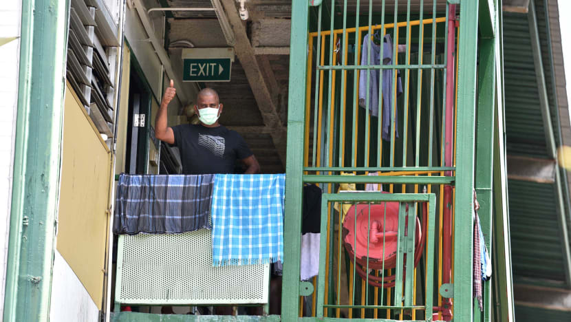 Migrant workers in dormitories cleared of COVID-19 to have staggered rest days with time limit during Phase 2