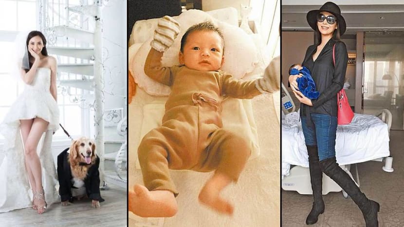 Pace Wu shares photos of son Hans