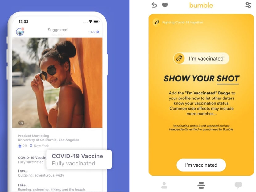 Some people who use dating apps said that a "vaccination badge" was a good addition to other profile parameters available.