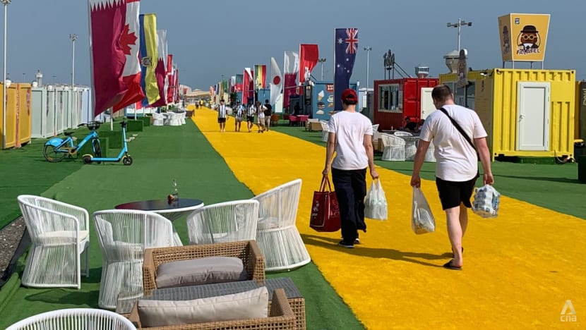 Container cabins in the desert: Fans check into village as World Cup kick-off nears