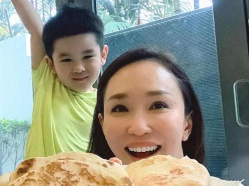 Actress Fann Wong is an avid baker but her son doesn't have a sweet tooth