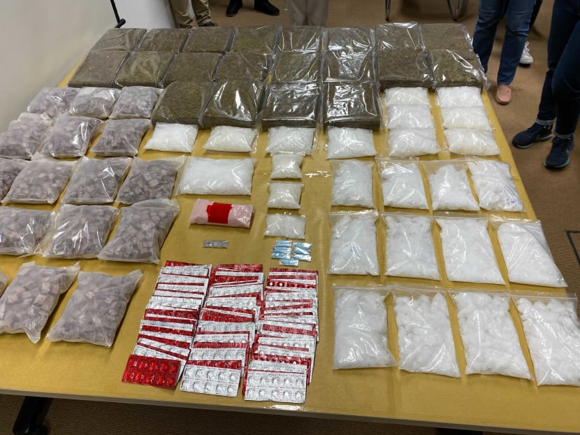 The drugs seized in the Central Narcotics Bureau’s latest bust were enough to feed more than 10,000 abusers for a week.