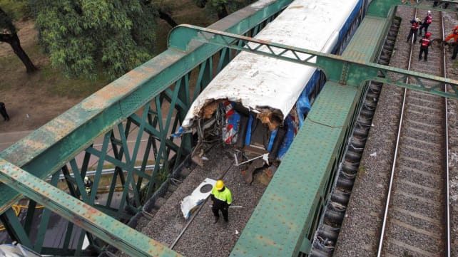 Train crash in Argentine capital leaves 30 injured, some seriously