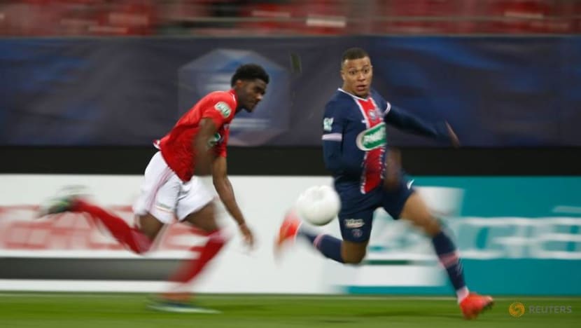 Football: PSG ease into French Cup last 16 with Brest win