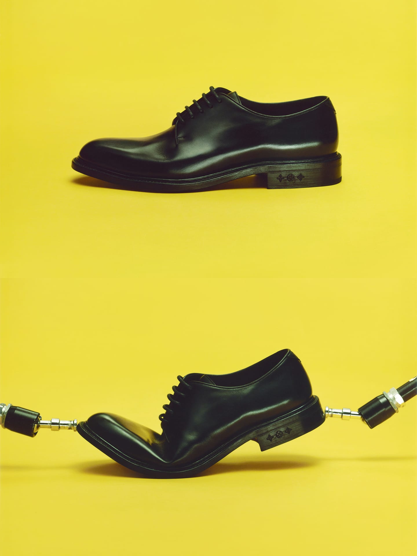Louis Vuitton classic men's casual business leather shoes