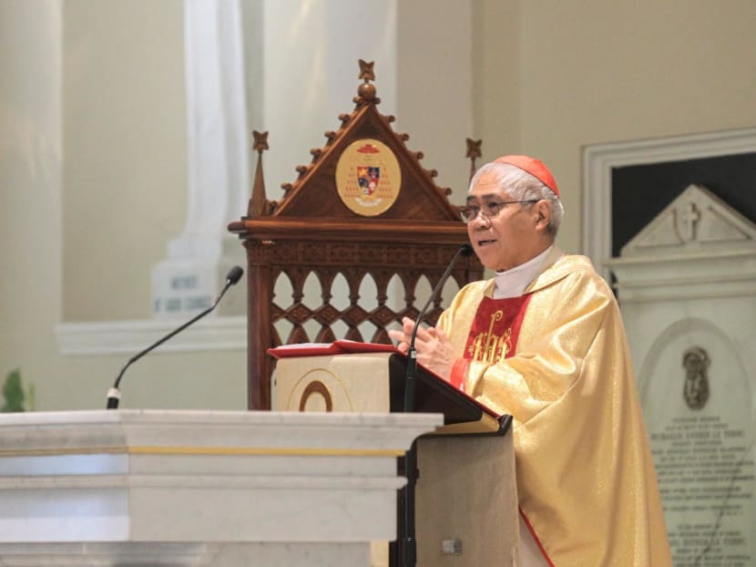 Cardinal William Goh (pictured) said that pastoral blessings are ad-lib prayers offered spontaneously for a person. 