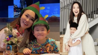 Fann Wong Shares Video Of Zed In His Primary School Uniform… But Deletes It Later