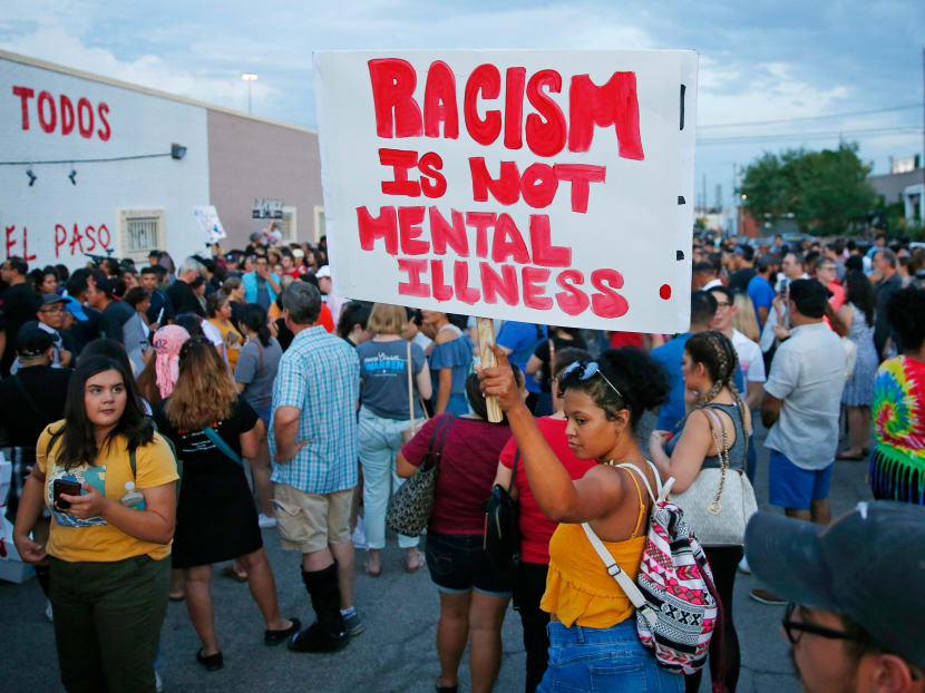 Photo of the day: A woman holds a sign after a silent march for the victims of a mass shooting in El Paso, Texas, on Aug 4, 2019. Twenty people were killed and more than two dozen were injured in the shooting at a Walmart store on Saturday (Aug 3), which authorities said appeared to be a hate crime.