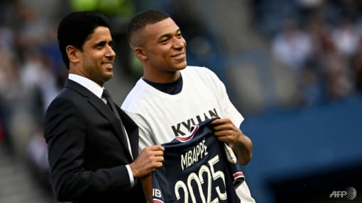 'Very happy' Mbappe snubs Real Madrid to stay at PSG