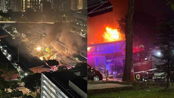 Fire breaks out at Toa Payoh Industrial Park