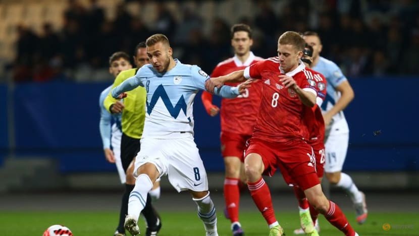 First-half goals give Russia 2-1 win over Slovenia First-half goals give Russia 2-1 win over Slovenia