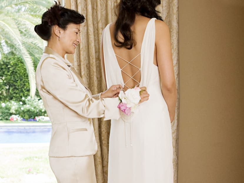 Asian mother of the bride outfits top