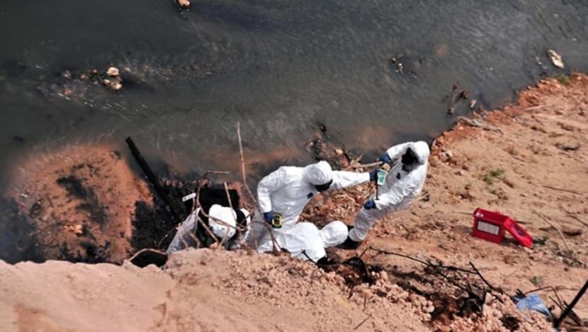 Singapore continues to monitor situation in Pasir Gudang as more illegal dumping found Singapore continues to monitor situation in Pasir Gudang as more illegal dumping found
