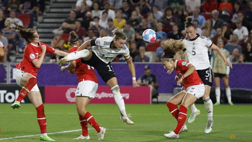 Popp press key to Germany win, says Voss-Tecklenburg Popp press key to Germany win, says Voss-Tecklenburg